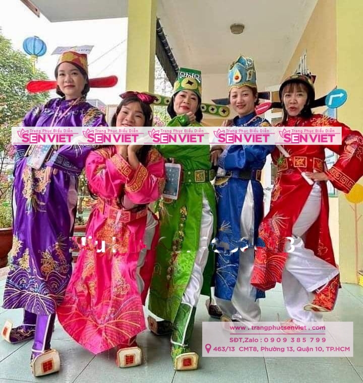 Trang Phục Táo Quân Đủ Màu - W002